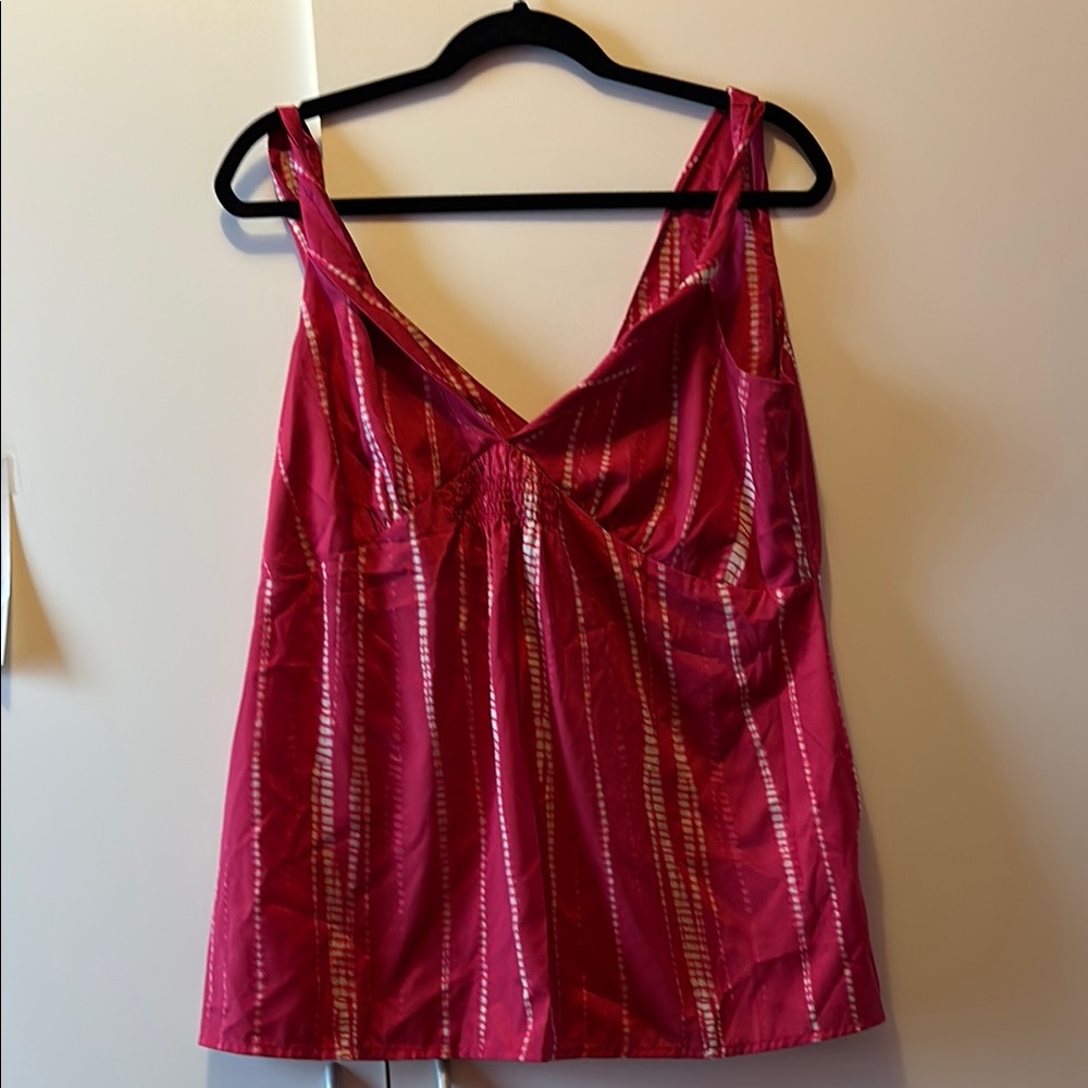 Banana Republic Vibrant Pink Sleeveless Top